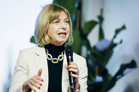 Anja Mikus, Vorstandsvorsitzende des deutschen Staatsfonds Kenfo