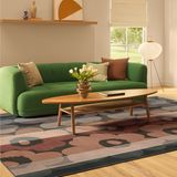 Unikko Ralli Anthrazit Multicolor Teppich von Marimekko