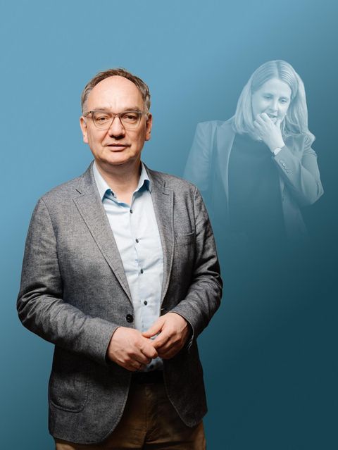 Montage: Nico Fried und Verena Hubertz (SPD)