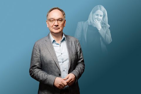 Montage: Nico Fried und Verena Hubertz (SPD)