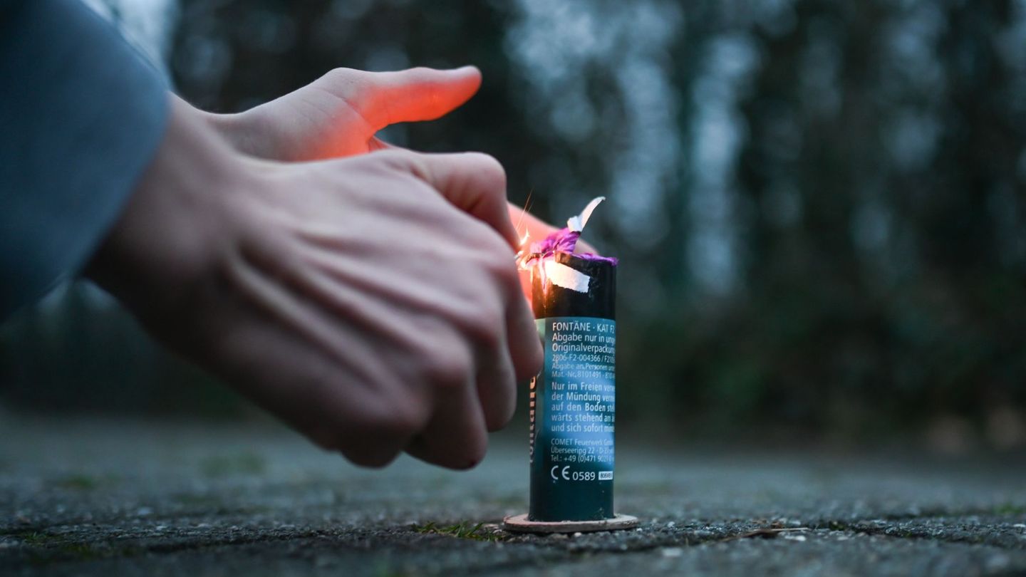 Eine Fontäne der Kategorie F2 hatte für einen Gebäudebrand gesorgt. (Symbolbild) Foto: Lars Penning/dpa