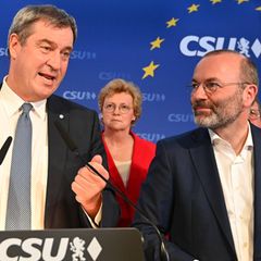 Markus Söder und Manfred Weber