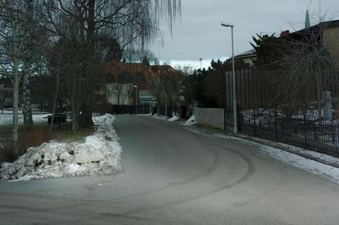 Eine leere Straße
