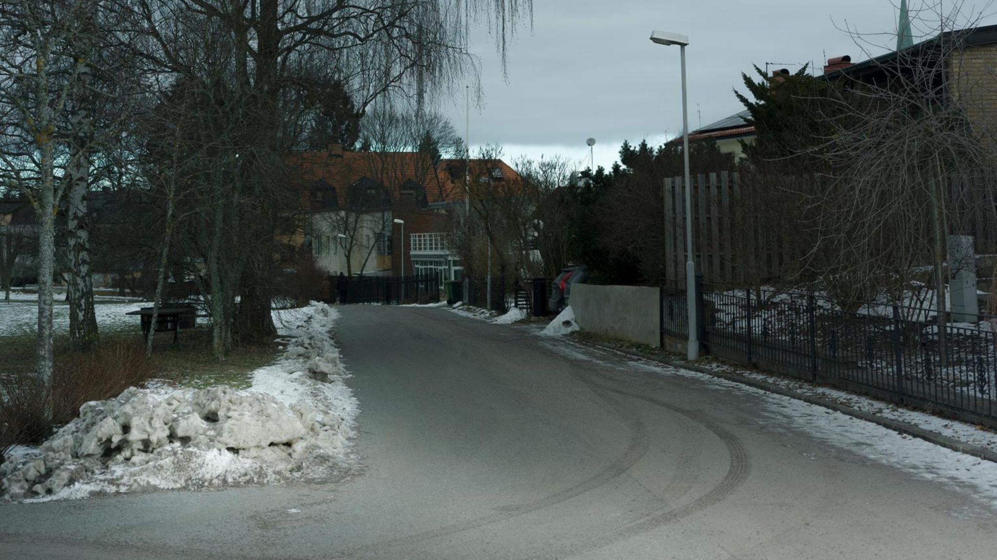 Eine leere Straße