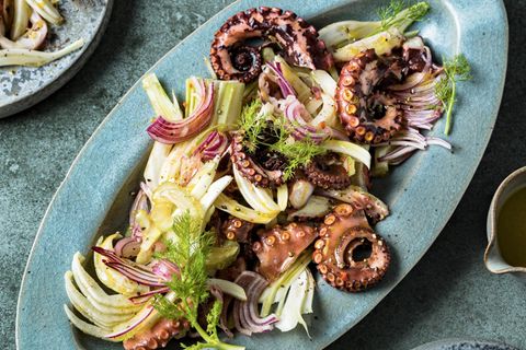 Tintenfischsalat mit Fenchel