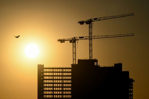 Baustelle in Offenbach