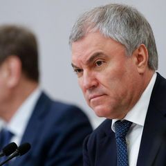 Wjatscheslaw Wolodin, Chef der russischen Duma, sorgt für die nächste verbale Eskalation im Ukrainekrieg