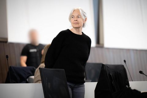 Daniela Klette im Gericht, am Mittwoch fiel das Urteil