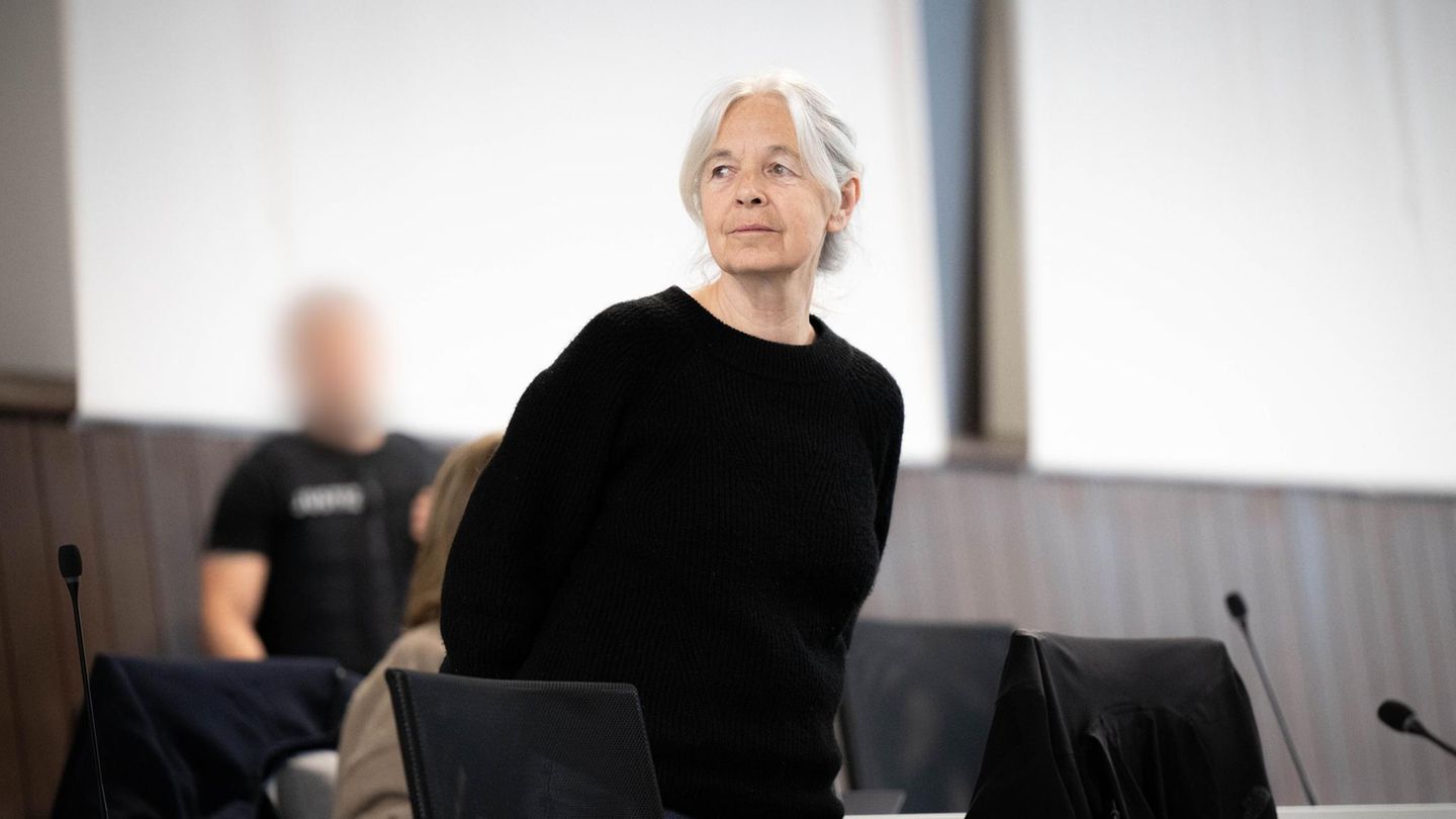 Daniela Klette im Gericht, am Mittwoch fiel das Urteil