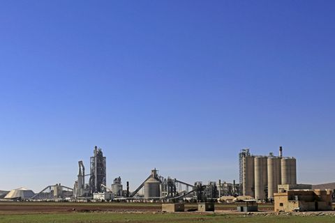 Zementwerk in Syrien