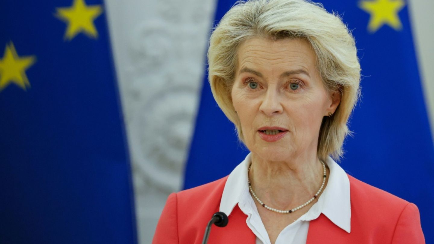 Von der Leyen am Dienstag in Vilnius