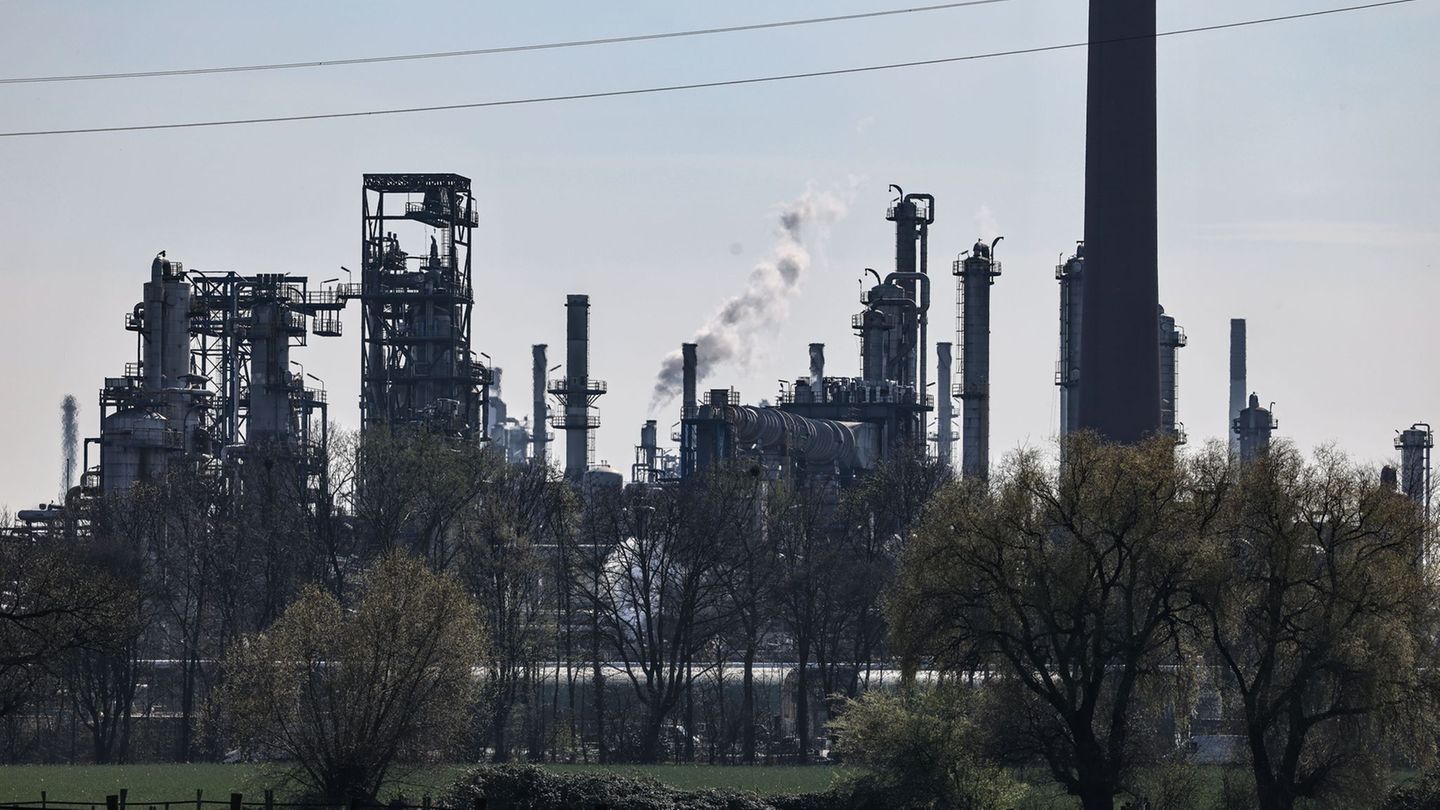 BP-Raffinerie: Der Konzern profitiert von hohen Ölpreisen, muss aber einen hochrangigen Abgang verkraften Foto: Oliver Berg/dpa
