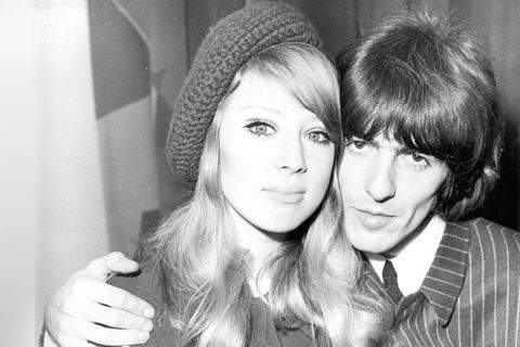 Pattie Boyd und George Harrison.