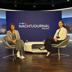 Collien Fernandes spricht im „Nachtjournal Spezial“ mit Pinar Atalay