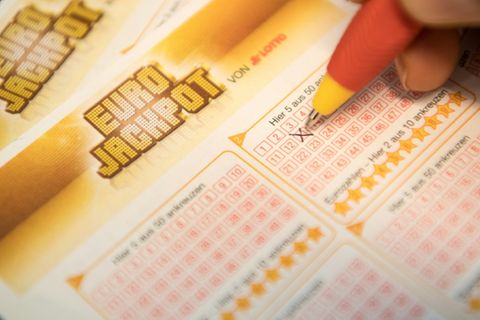 Tippschein für den Eurojackpot