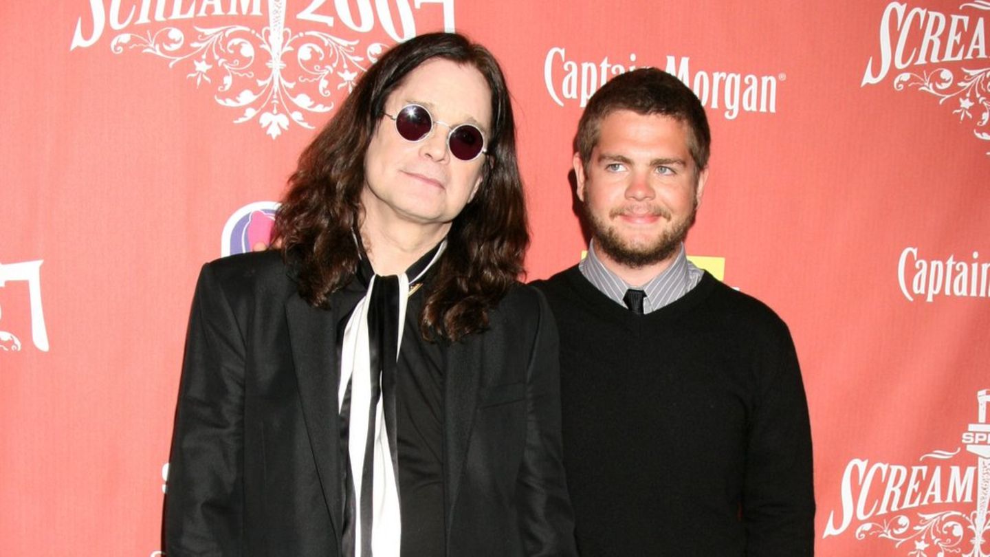 Ozzy Osbourne und sein Sohn Jack.
