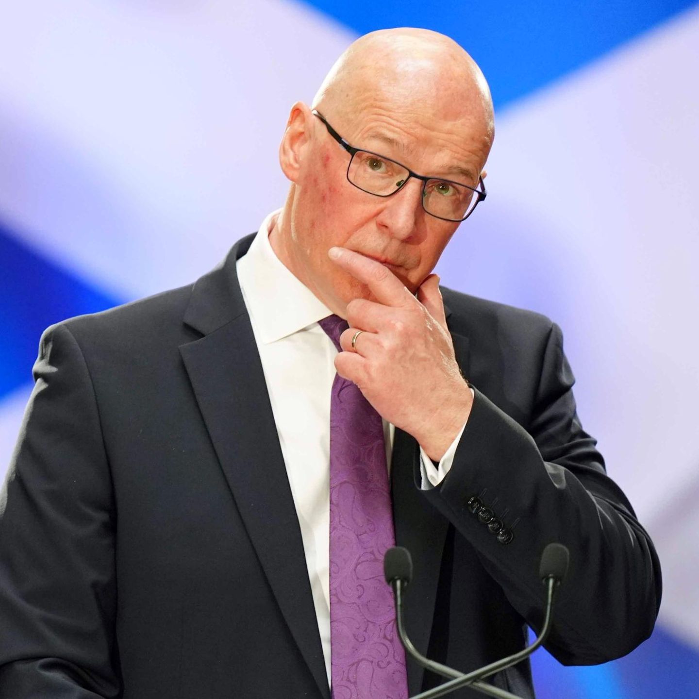 Schottlands Regierungschef John Swinney