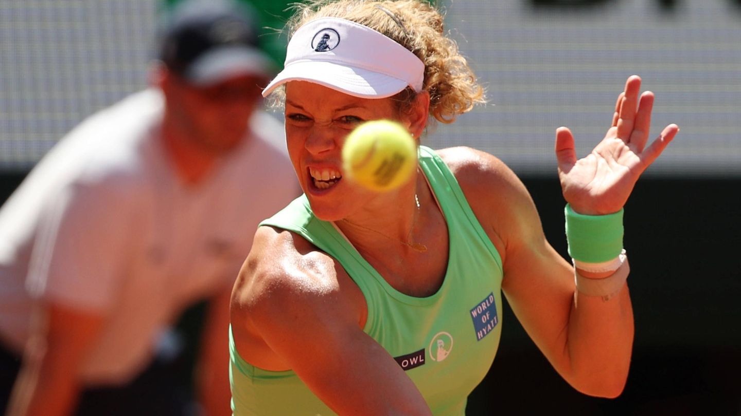 Laura Siegemund bei den French Open. Für die kommenden Tage wird in Paris noch extreme Hitze erwartet