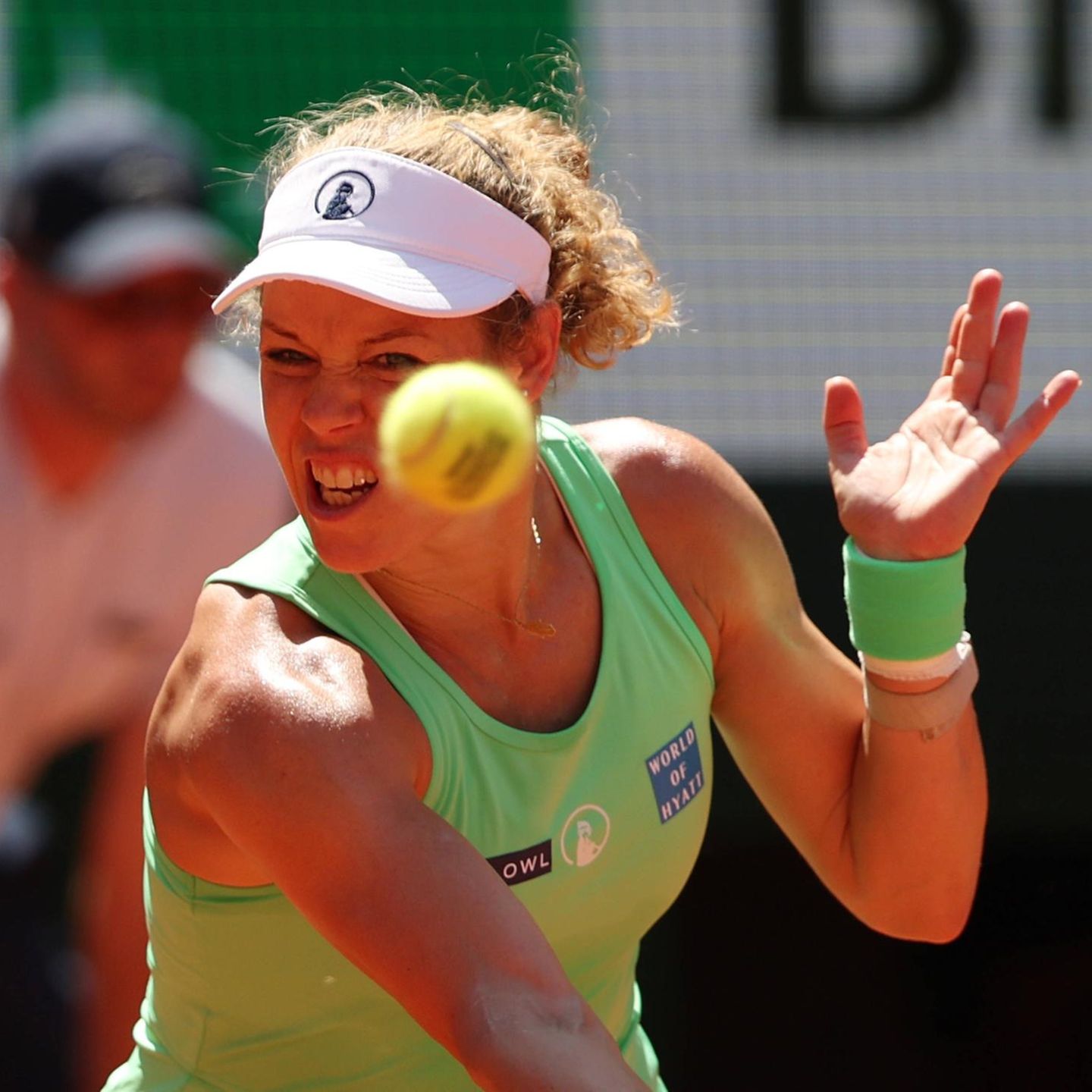 Laura Siegemund bei den French Open. Für die kommenden Tage wird in Paris noch extreme Hitze erwartet