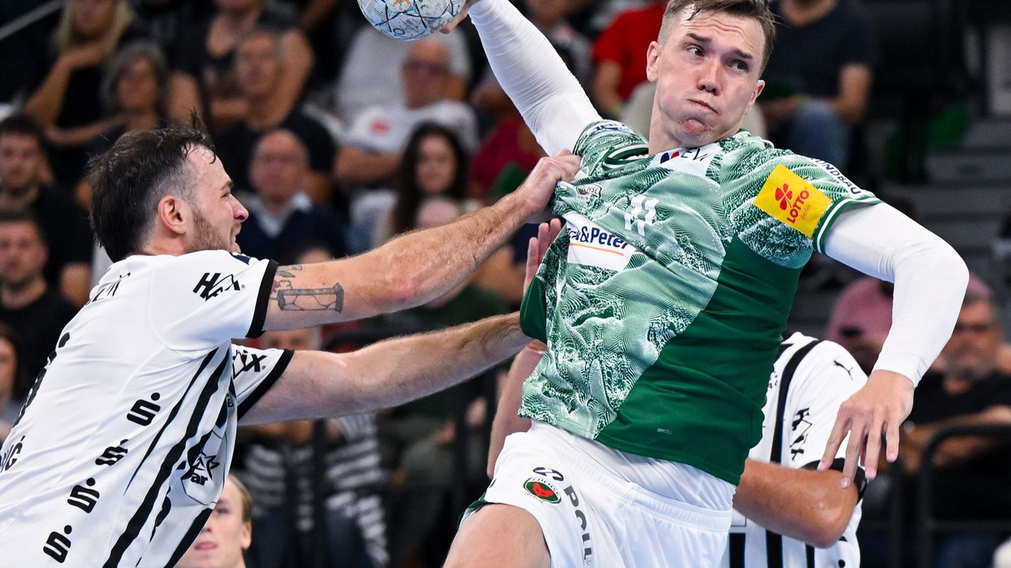 Rückraumspieler Lasse Andersson verlässt zum Saisonende die Füchse und geht zurück nach Dänemark (Archivbild) Foto: Sven Hoppe/d