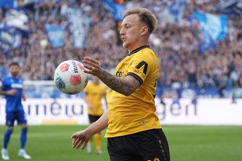Sascha Risch wird Dynamo Dresden verlassen. (Archivbild) Foto: Marc Schüler/dpa
