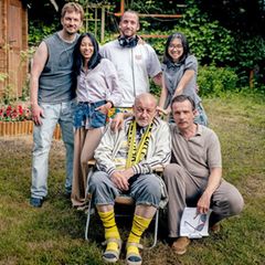 Noch bis Ende Juli laufen die Dreharbeiten für „Onkel Ruben und das Loch im Garten“. Die Serie soll Ende des Jahres in der ARD