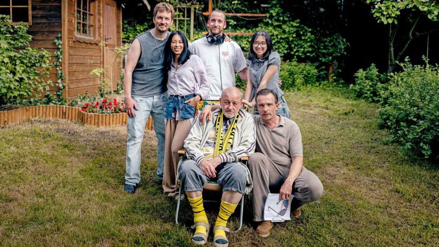 Noch bis Ende Juli laufen die Dreharbeiten für „Onkel Ruben und das Loch im Garten“. Die Serie soll Ende des Jahres in der ARD