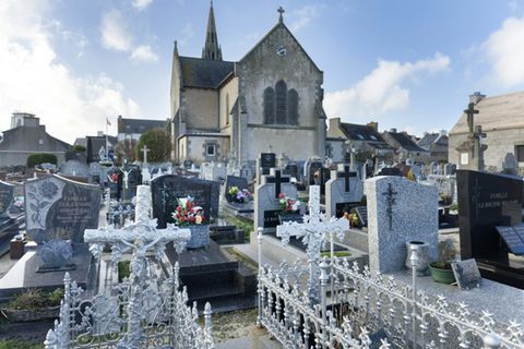 Friedhof in Frankreich