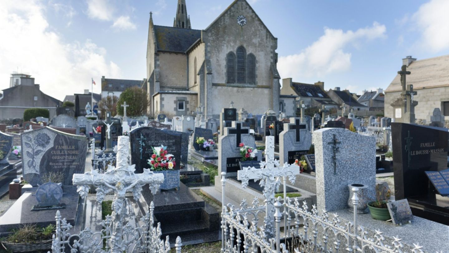 Friedhof in Frankreich