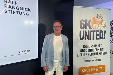 ÖFB-Teamchef Ralf Rangnick ist großer Musikliebhaber und setzt sich als Stifter für Bildungsprojekte ein. Foto: Matthias Röder/d