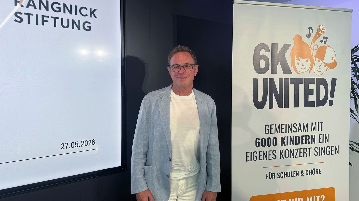 ÖFB-Teamchef Ralf Rangnick ist großer Musikliebhaber und setzt sich als Stifter für Bildungsprojekte ein. Foto: Matthias Röder/d