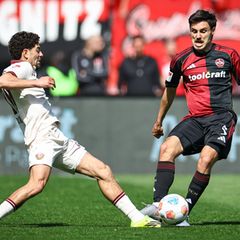 Tom Baack (r) lief in 20 Liga-Spielen für Nürnberg auf. Foto: Daniel Karmann/dpa