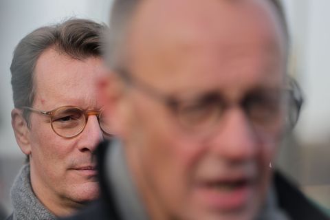 NRW-Regierungschef Hendrik Wüst wird als möglicher „Einwechselkanzler“ für Friedrich Merz gehandelt. (Archivbild) Foto: Rolf Ven
