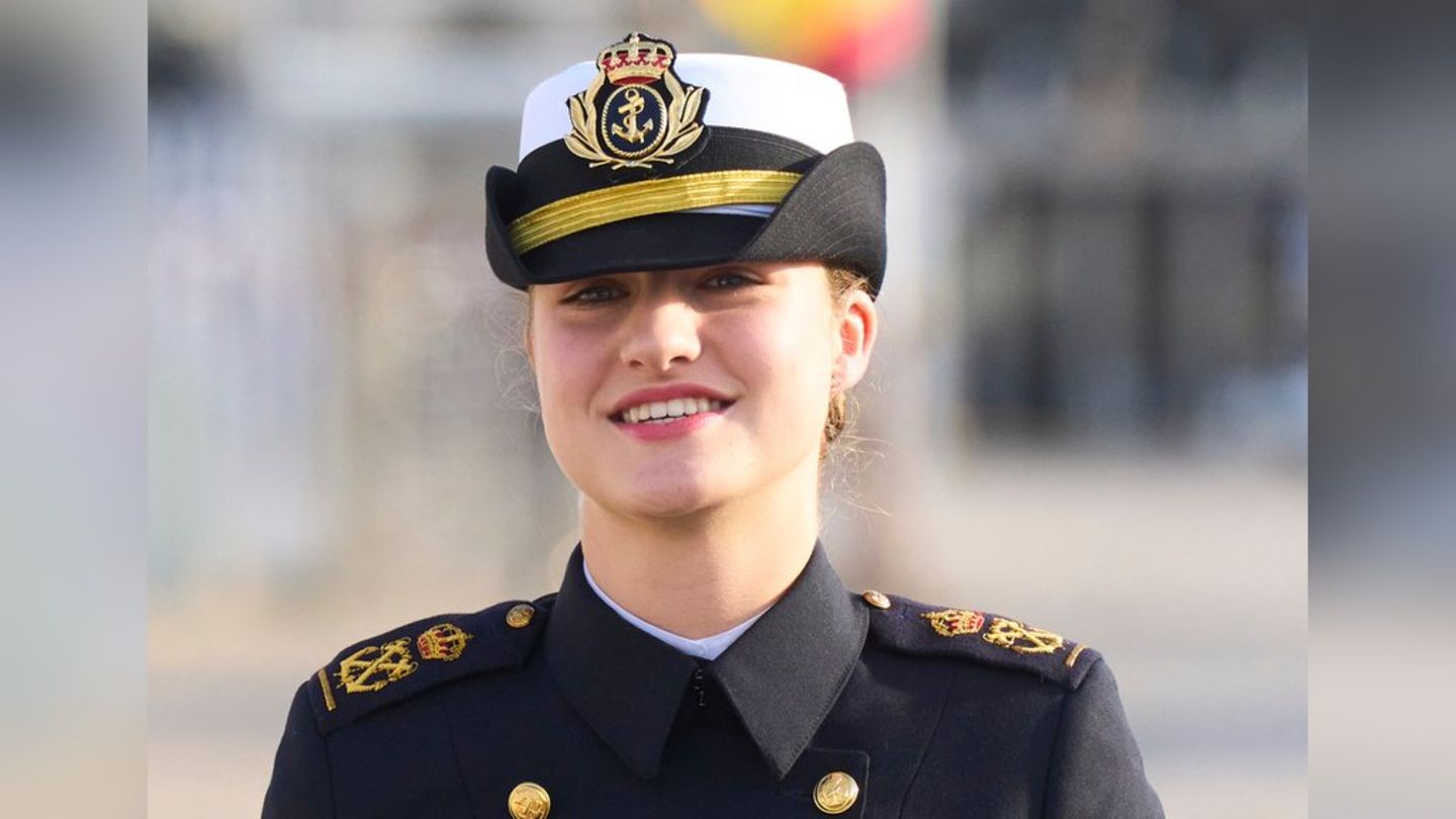 Prinzessin Leonor durchläuft derzeit ihre militärische Ausbildung.