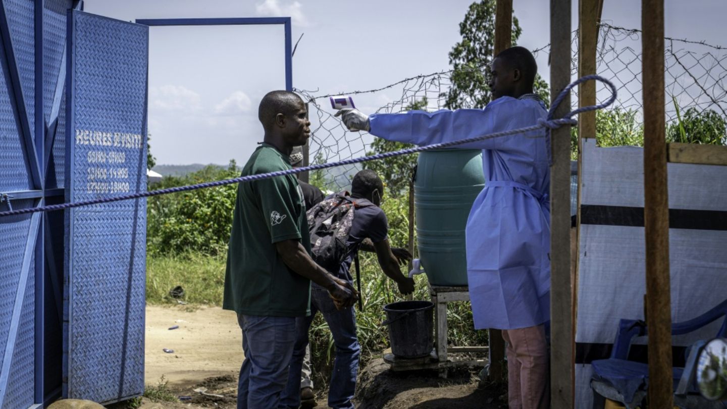 Gesundheitsmitarbeiter in der DR Kongo