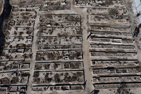 Experten fanden zusammen mit syrischen Behörden Dutzende chemische Kampfmittel an mehreren Orten. (Archivbild) Foto: Hussein Mal