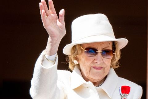 Königin Sonja am Nationalfeiertag 2026.