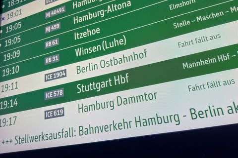 Der Stellwerkausfall bei Lüneburg ist laut Bahn behoben. Der Verkehr zwischen Hamburg und Berlin rollt wieder an. Foto: Bodo Mar
