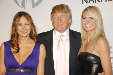 Donald Trump Heidi Klum