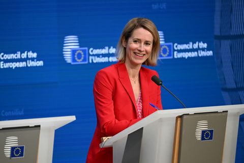 EU-Außenbeauftragte Kaja Kallas in Brüssel