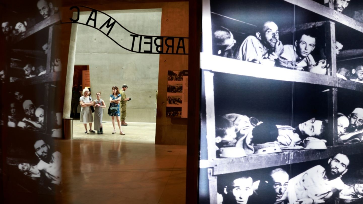 Ausstellung in Yad Vashem in Jerusalem