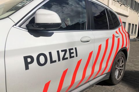 Die Schweizer Polizei ist in Winterthur im Einsatz (Archivbild)