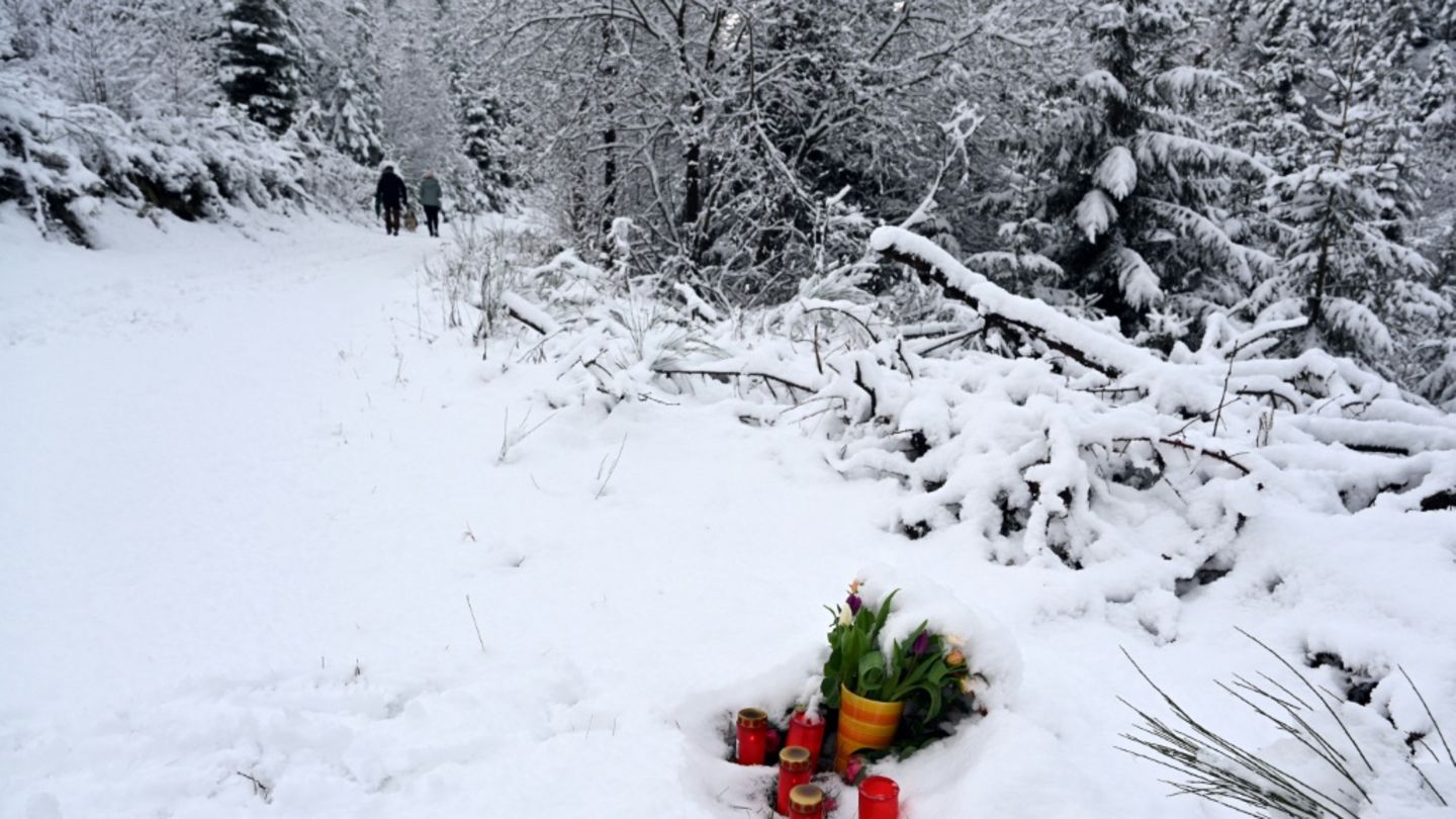 Gedenken an Fundort von Luises Leiche im März 2023
