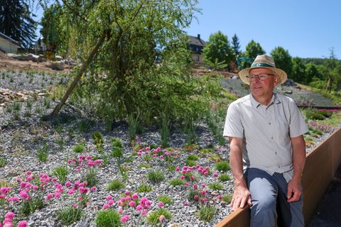 Landesgartenschau-Chef Bernd Birkigt: „Wir wollen einen prachtvollen Park zeigen.“ Foto: Jan Woitas/dpa