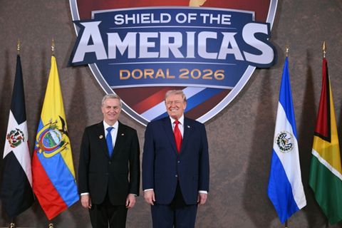 Trump bei Gründung von "Shield of the Americas"