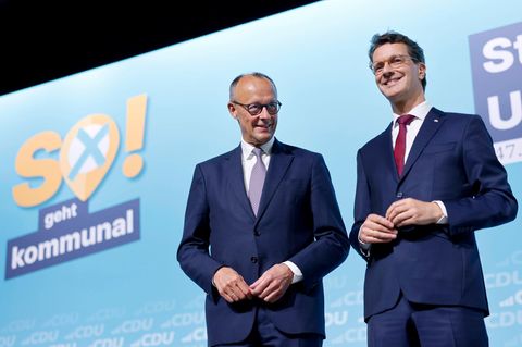 Friedrich Merz und Hendrik Wüst