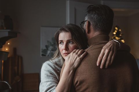 Unfruchtbarkeit: ein trauriges paar