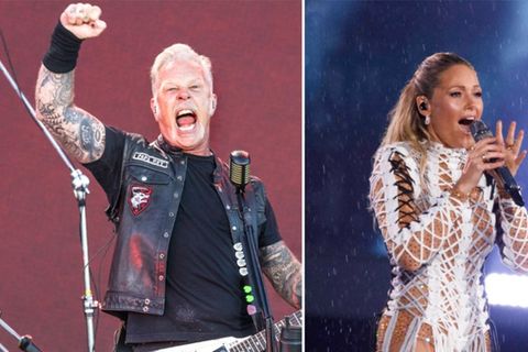 Metallica um James Hetfield und Helene Fischer bespielen deutsche Stadien.