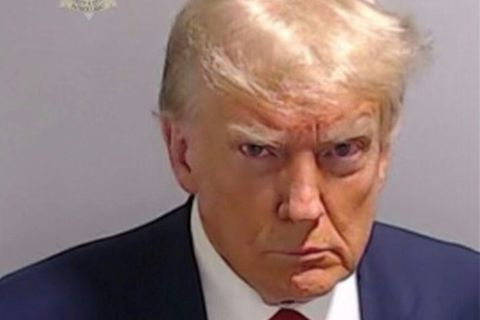 Trumps Polizeifoto von 2023