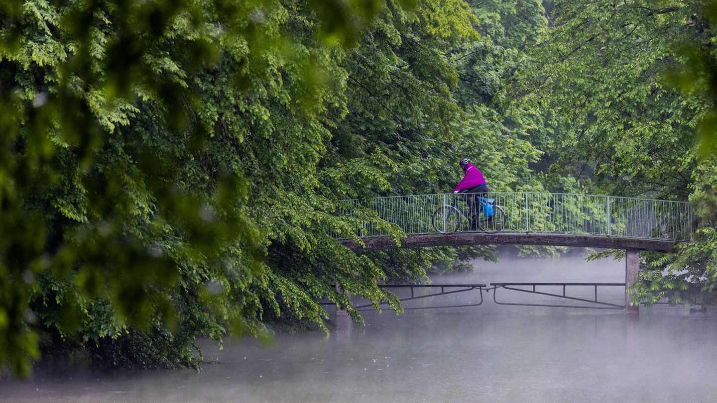 In NRW können Unwetter mit Starkregen aufziehen. (Archivbild) Foto: Rolf Vennenbernd/dpa